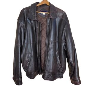 Vintage Hemingway Collection Leather Jacket